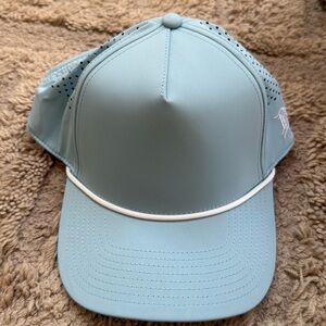 Branded Bills Bare Curved 5 Panel Rope Hat light Blue unisex new